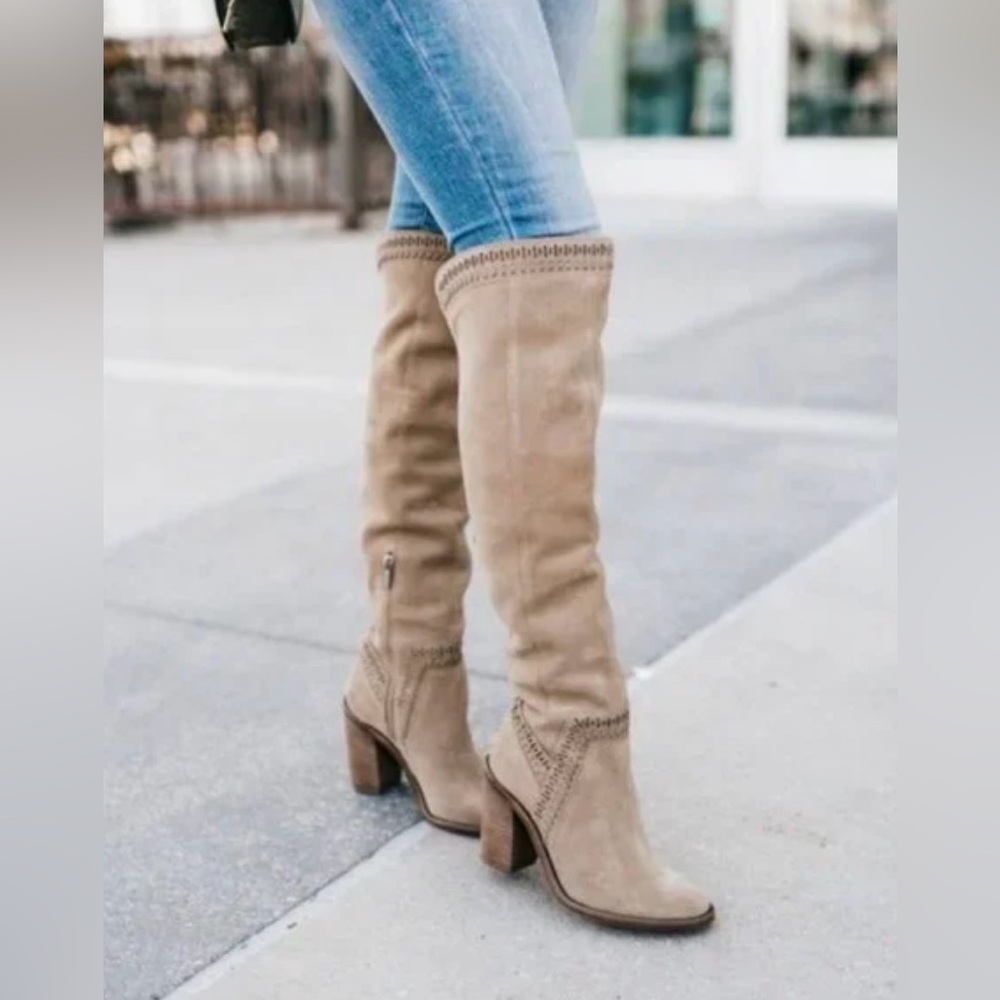 Over the Knee VINCE CAMUTO Madolee Boots women’s size 11M